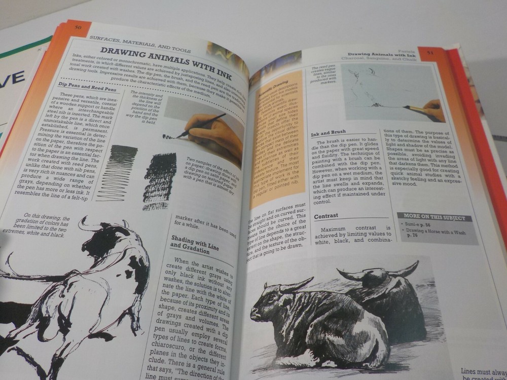 Art Instruction Beginner 4 Book Lot
