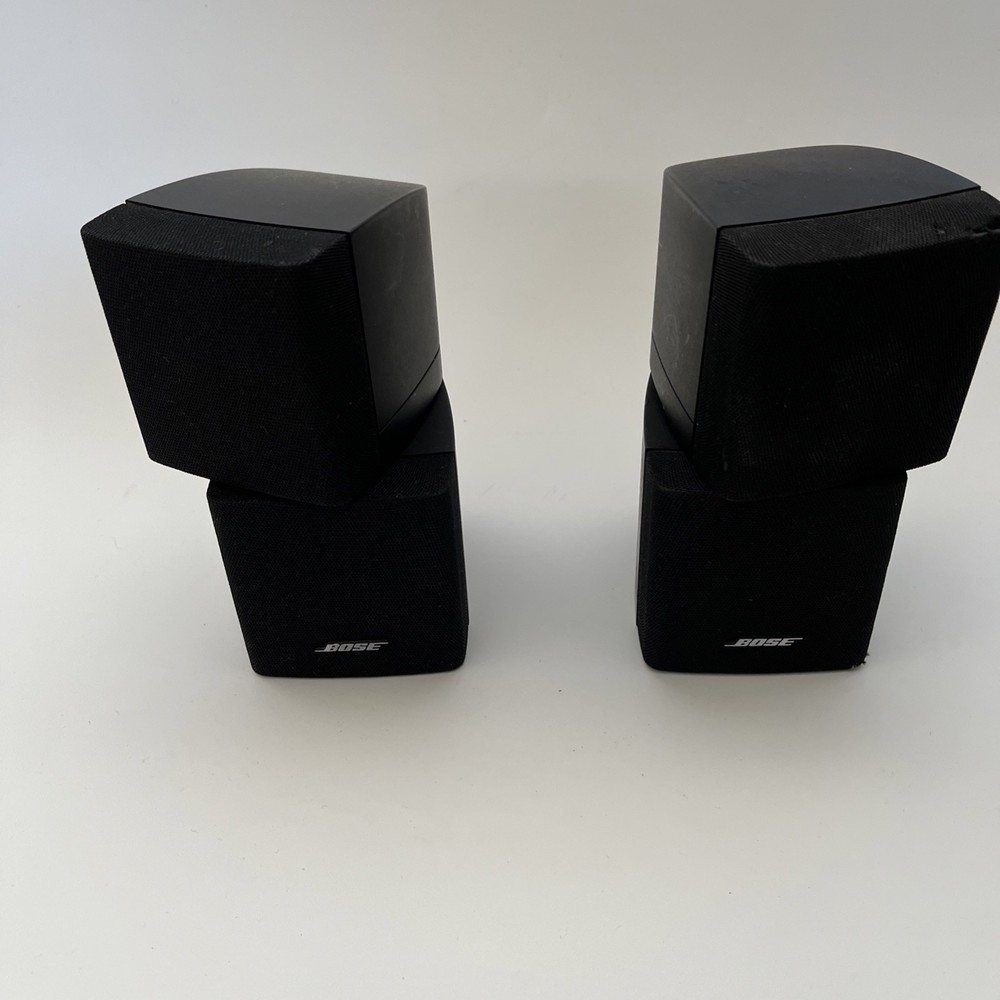 2x BOSE Double Cube  Speaker Lifestyle Acoustimass (Cosmetic Issues)