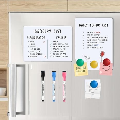 Magnetic Whiteboard Set with Markers
