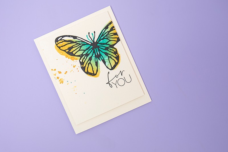 Sizzix Thinlits Scribbly Butterflies 4-PK set #664409 Retail $22.99 by Tim Holtz