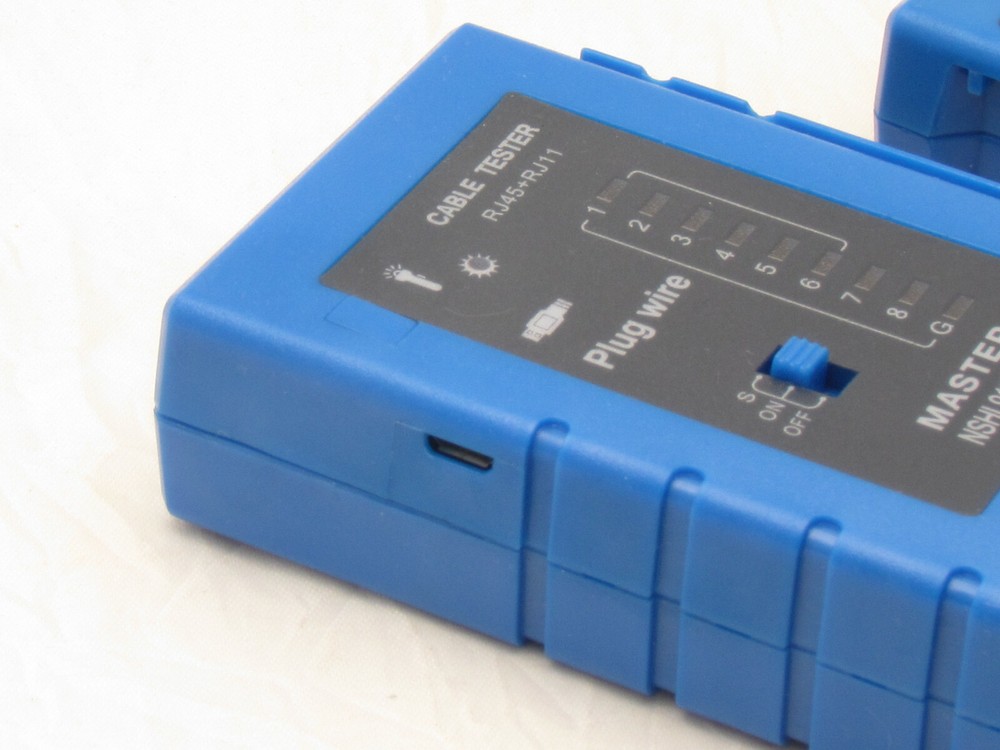 Cable Tester Crimper RJ45 CAT5e 50pcs Pass Through Network Cable Connector Plug