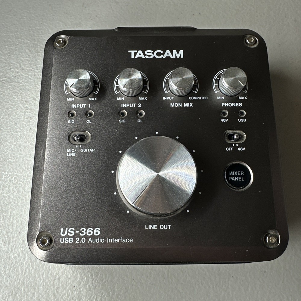 TASCAM USB 2.0 AUDIO INTERFACE US-366