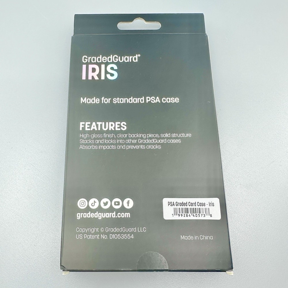 GradedGuard Iris - PSA Graded Card Case Guard Protector Multi Rainbow