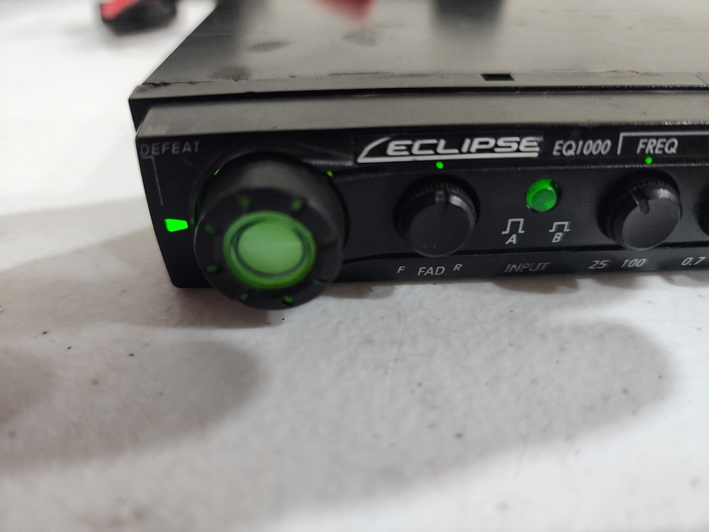 Eclipse EQ1000 Old School Car Equalizer Pre Amp eq1000