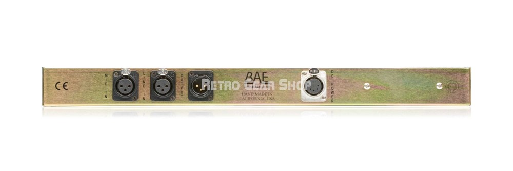 BAE 1066D Rackmount Mic Preamp / EQ with PSU