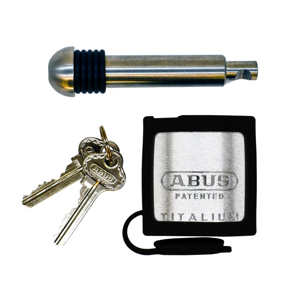 Abus 83/AL45 Hitch Pin Lock-Caravan, Trailers Coupling Lock.
