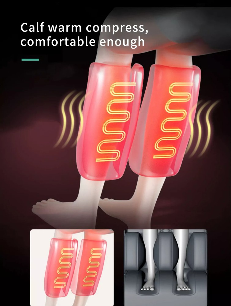 Premium 3D Massage Chair - AI Voice Control Zero Gravity - Bluetooth