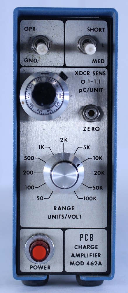 PCB Piezotronics Shear Accelerometer Charge Amplifier Mod 462A