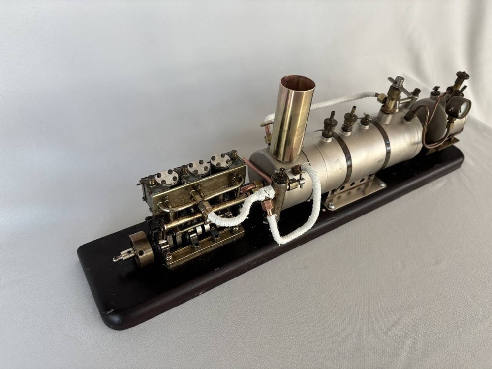 ASTER HOBBY Marine Engine Set for Model Boat Tested Working