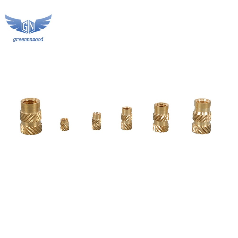 350Pack Threaded inserts kits M2-M6 Metric Internal Thread Rolled Copper Inserts