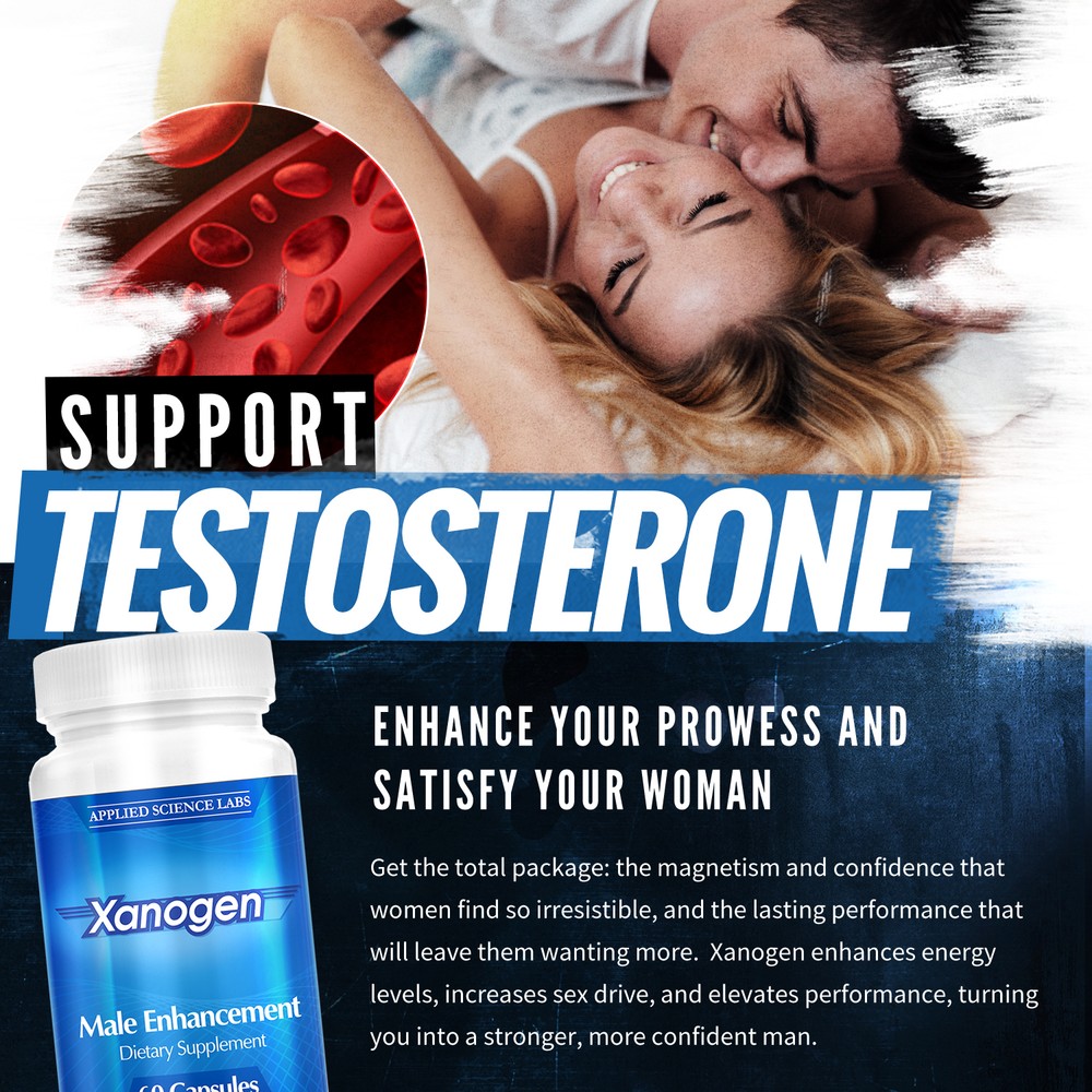 MEGA SALE !!! Xanogen (60 Capsule Bottle) - 3 Pack