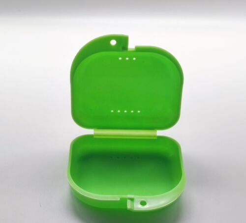Assorted Dental Retainer Boxes Denture Case, Mouthguard Containers Box