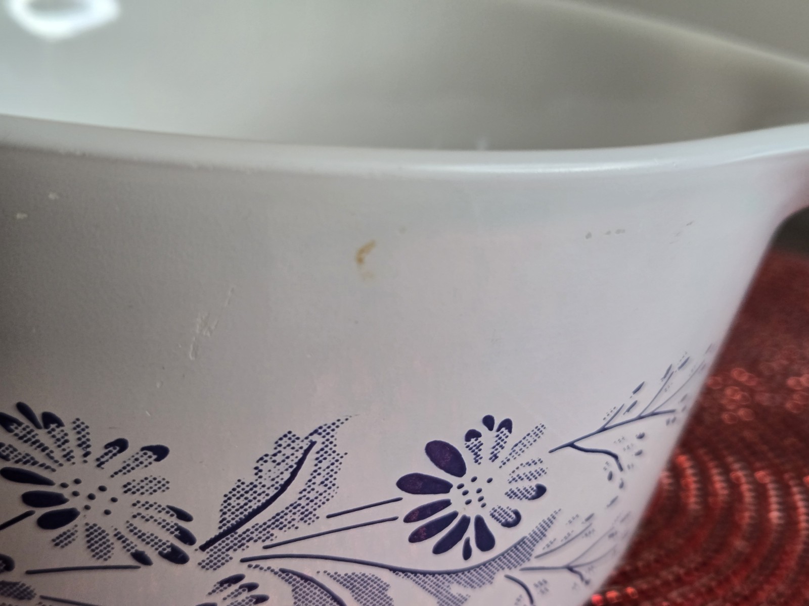 VINTAGE PYREX COLONIAL MIST ROUND 1.5 L CASSEROLE DISH 474-B NO LID