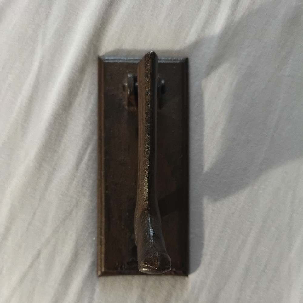 Door Knocker Cast Iron Boot Shaped