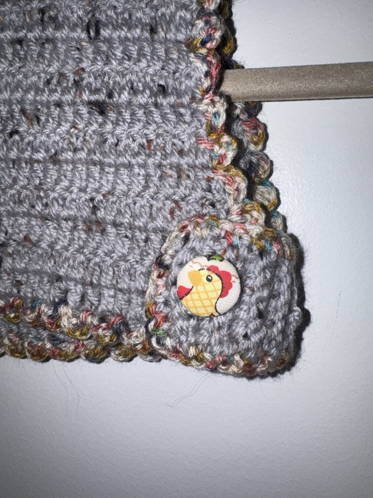Handmade Crocheted Chicken Sweater