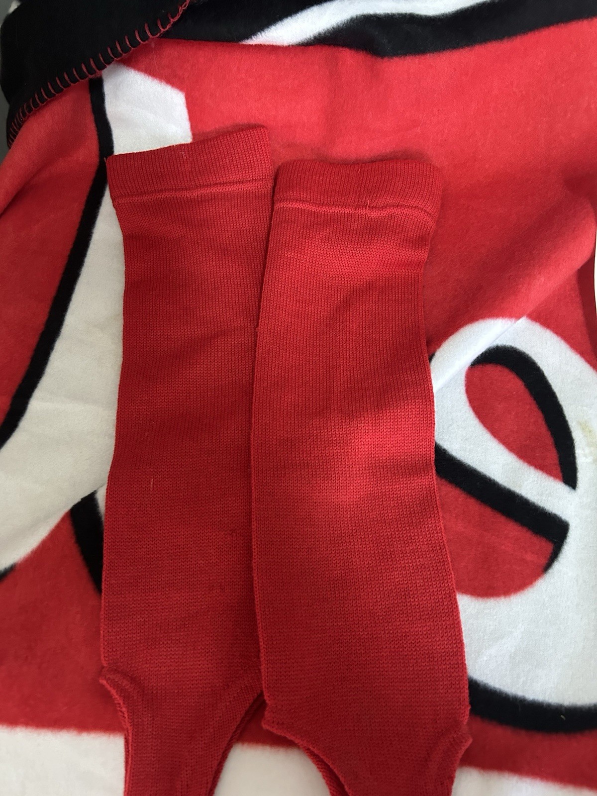 Cincinnati Reds Team Game issued Rawlings Stirrups Socks with COA