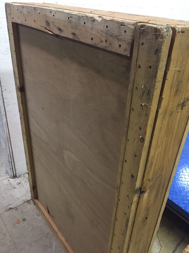 NEW HAMILTON Folding Leg Table Stainless Steel Top Heavy Duty 950S937 45x30x36"