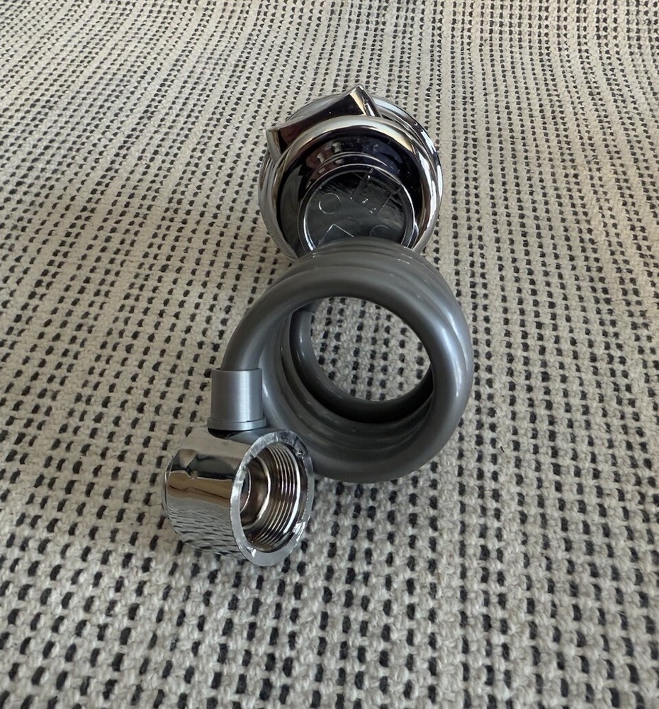 NEW Kitchen Sink Faucet Extender Sprayer Moveable Attachment Head Silver 3 Mode