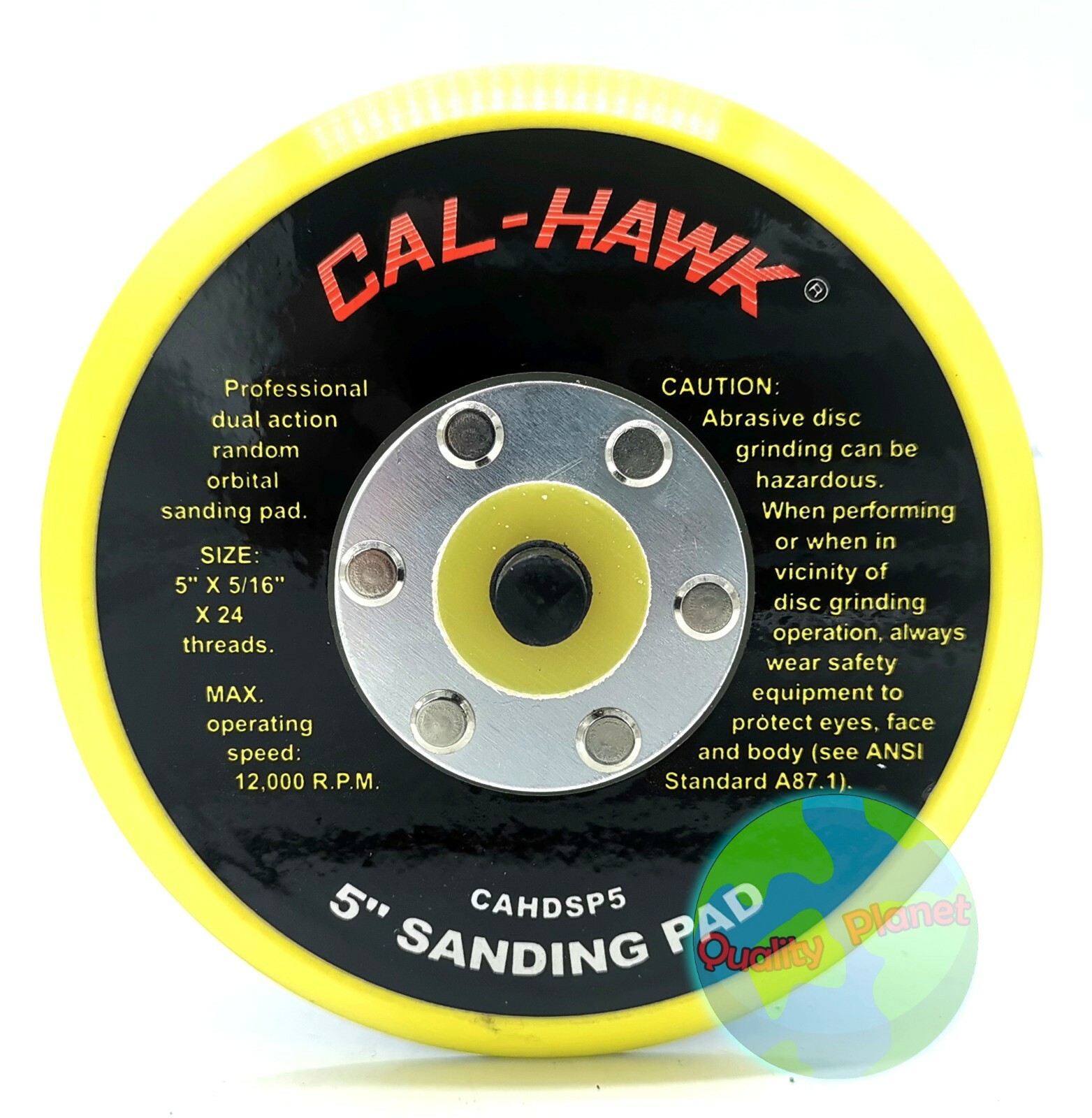 New 5" DA PSA Sanding Backup backing pad for sticky Sanders