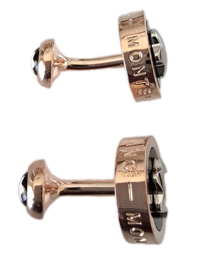 Montblanc Rose Gold Cufflinks