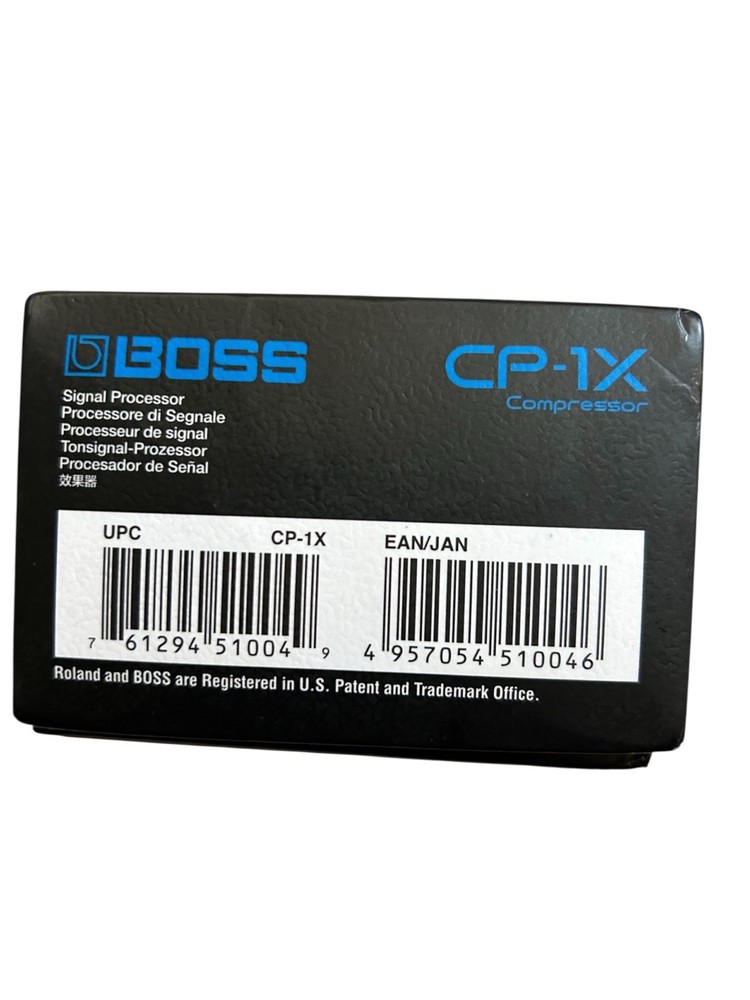 Boss CP-1X Guitar Compressor - Blu