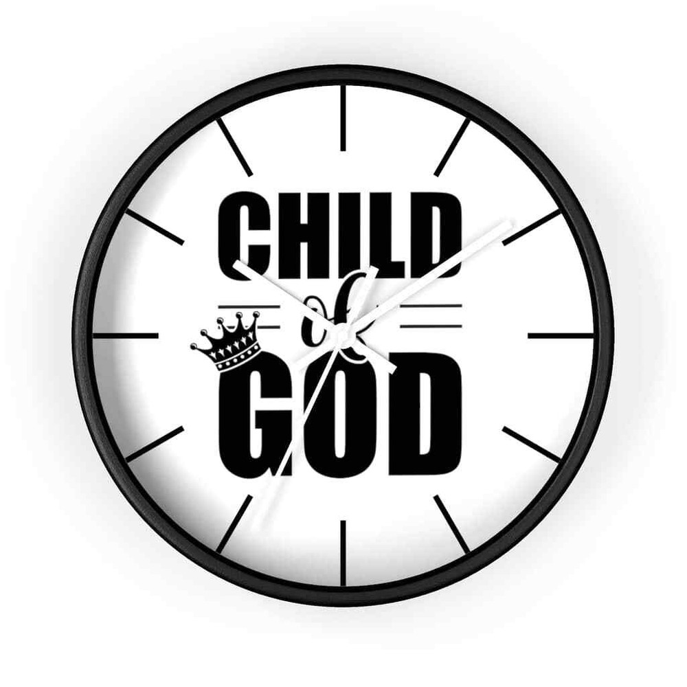 Wall Clock "Child of God"