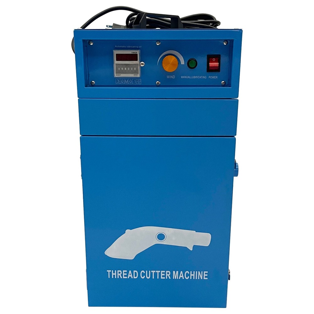Auto Thread Cutter Double-Head Thread Trimming Machine for Clothes Shoe 110V