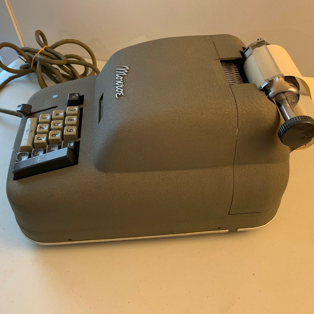 VTG Monroe Calculating Machine 611-11-011 Made in Germany Adding Electronic