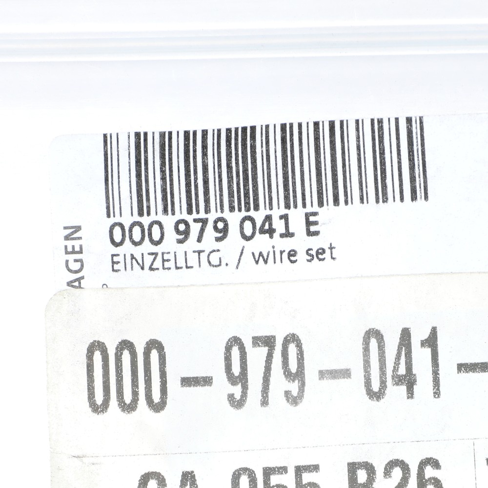 Genuine Volkswagen Wire Set 000-979-041-E