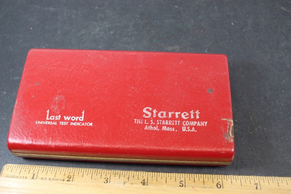 Starrett Last Word Dial Indicator