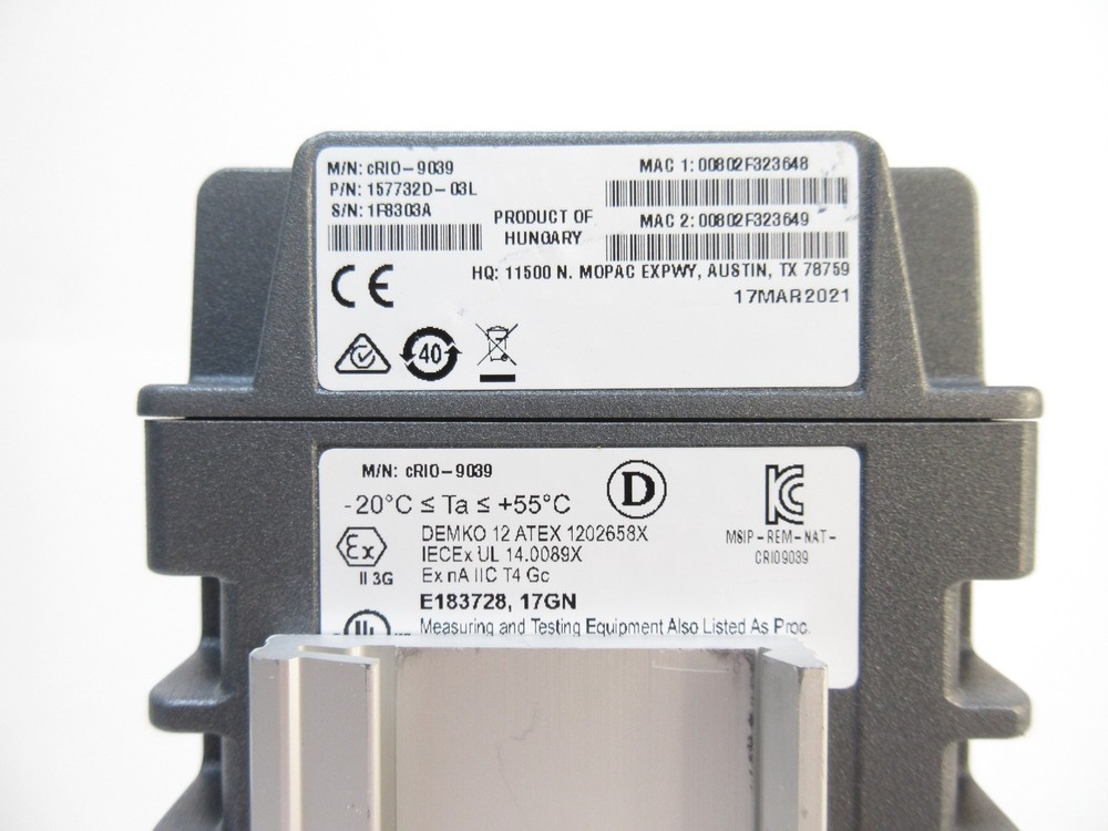 National Instruments NI cRIO-9039 8-Slot CompactRIO Controller