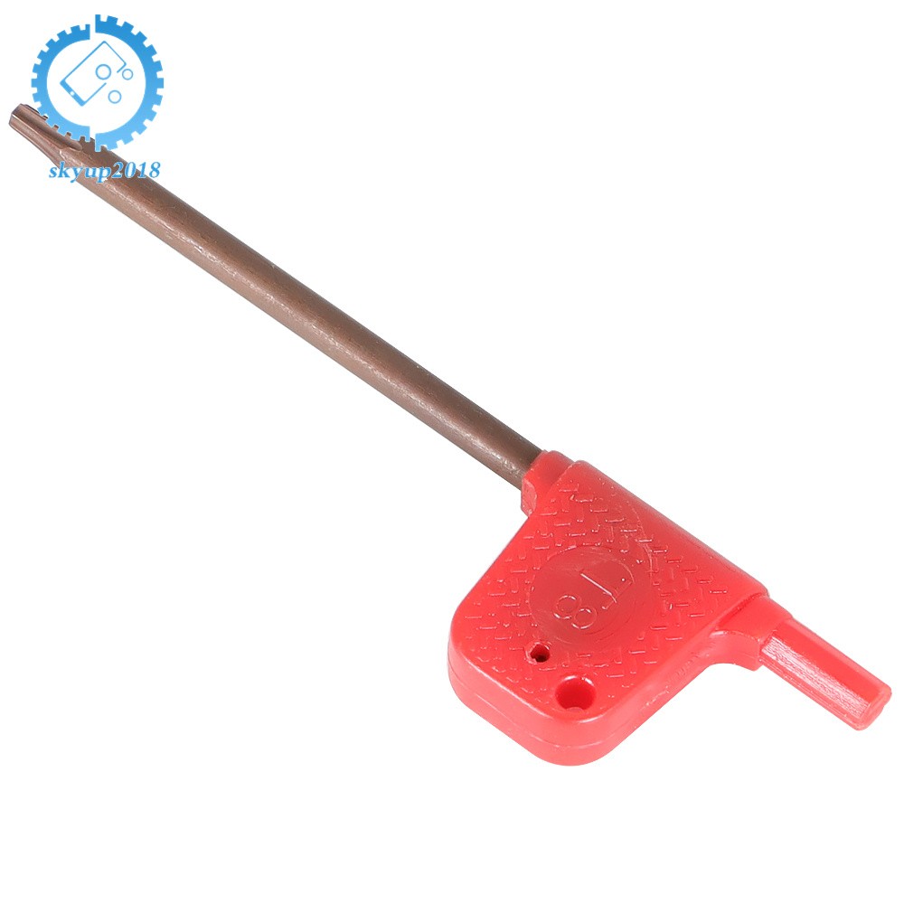 5 PACK 3/8" New Carbide Indexable Turning Tool Bit With Carbide Inserts