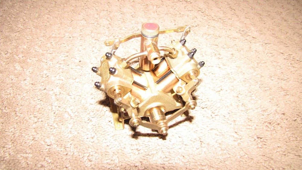 Saito model marine steam engine V4PR