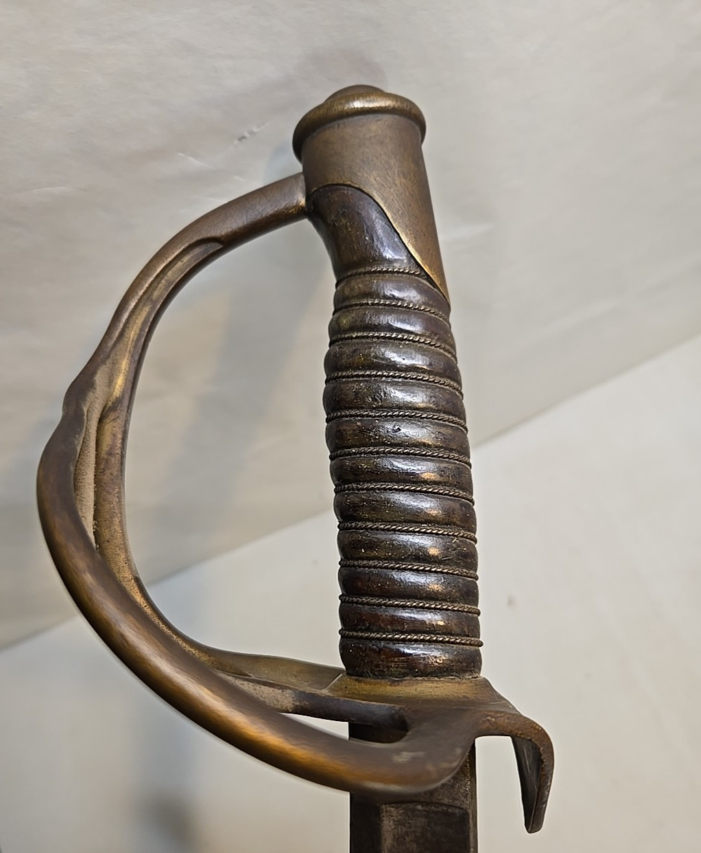 Mansfield & Lamb Civil War Model 1860 Cavalry Sword w/Scabbard - 1863