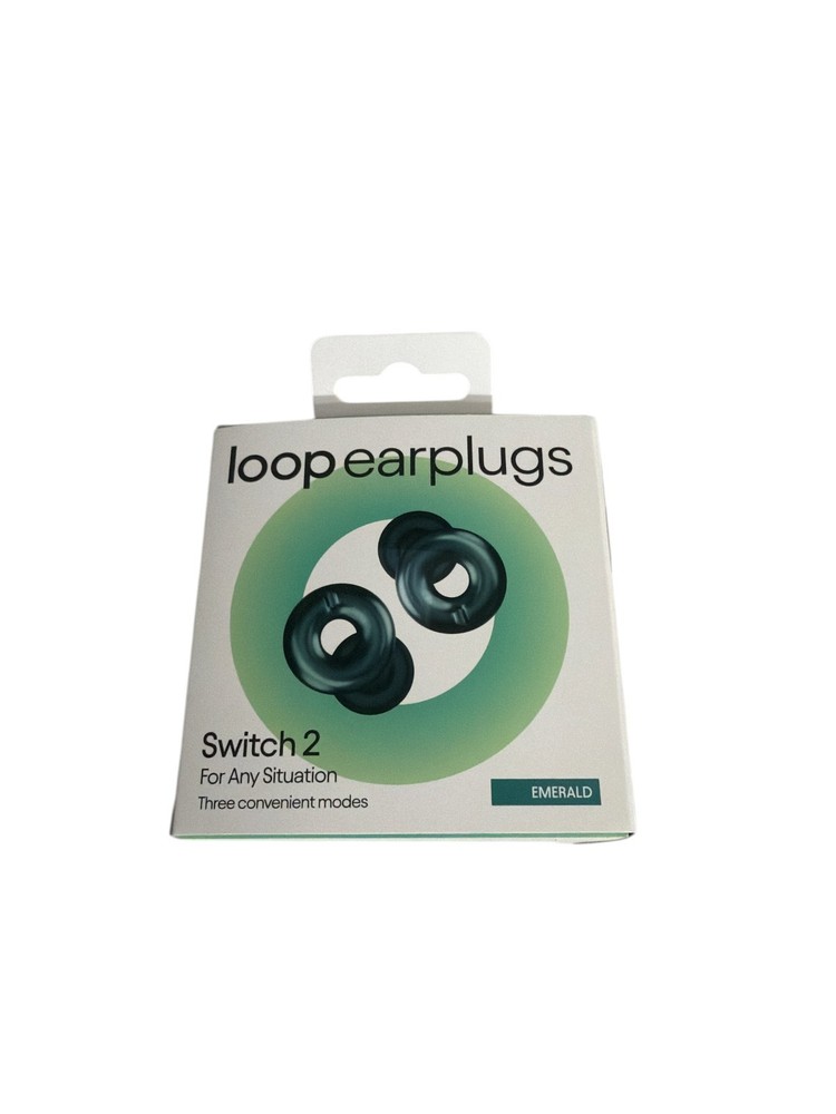 Loop Switch 2 Earplugs for Adjustable Volume Control and Instant Noise Relief