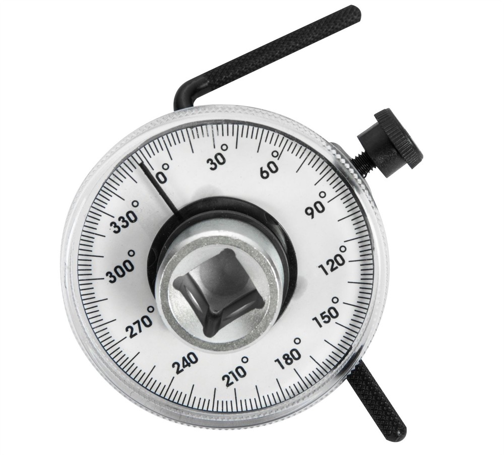 BlueSpot Torque Angle Gauge Easy Read Face For Socket Ratchets 1/2" Drive
