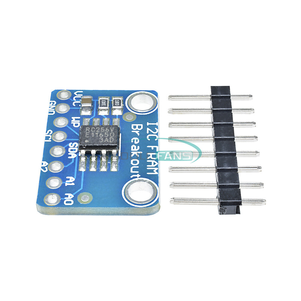 I2C IIC Non-Volatile FRAM MB85RC256V Breakout 256Kbit/32KByte Memory IC Tools