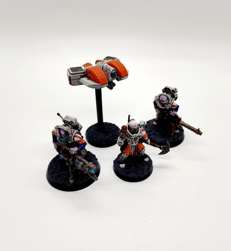 3d Printed Miniatures Gunhawk War Drones 40K Proxy Terrain for Tabletop Gaming