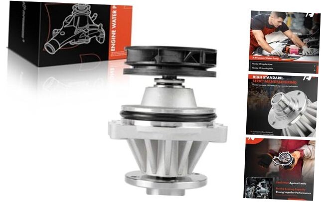Engine Water Pump Compatible with [3,5 Series E36 E46 E39 E34] 320i, 323ci,