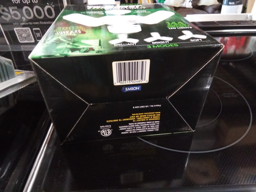 Bell + Howell Triburst 2000 Lumens White Multidirectional Socket LED Shop Light