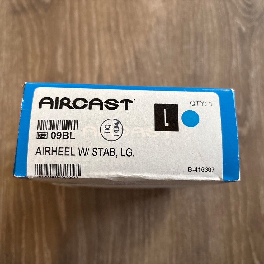 Aircast AirHeel Foot W/ Stab., Large