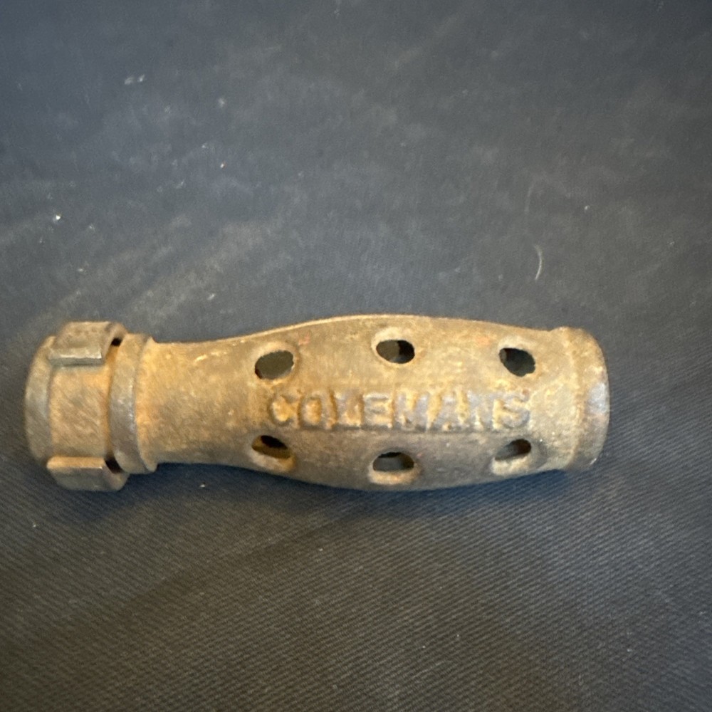Vintage Coleman’s Cast Iron file Handle