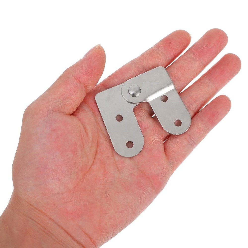 2 PCS Ladder Hinge Replacement Kit Attic Step MultiPurpose Hardware