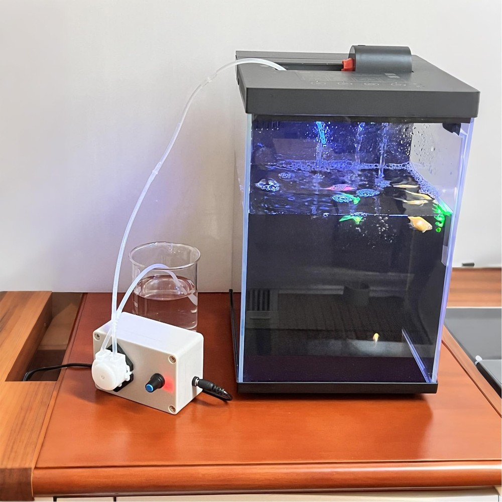 Gikfun 12V Adjustable Peristaltic Dosing Pump Liquid Metering with Black