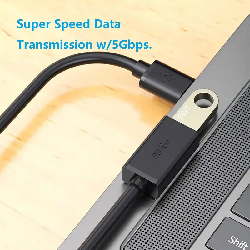 USB3.0 Extension Cable High Speed Extender Cord Adapter TypeA Male to Female LOT