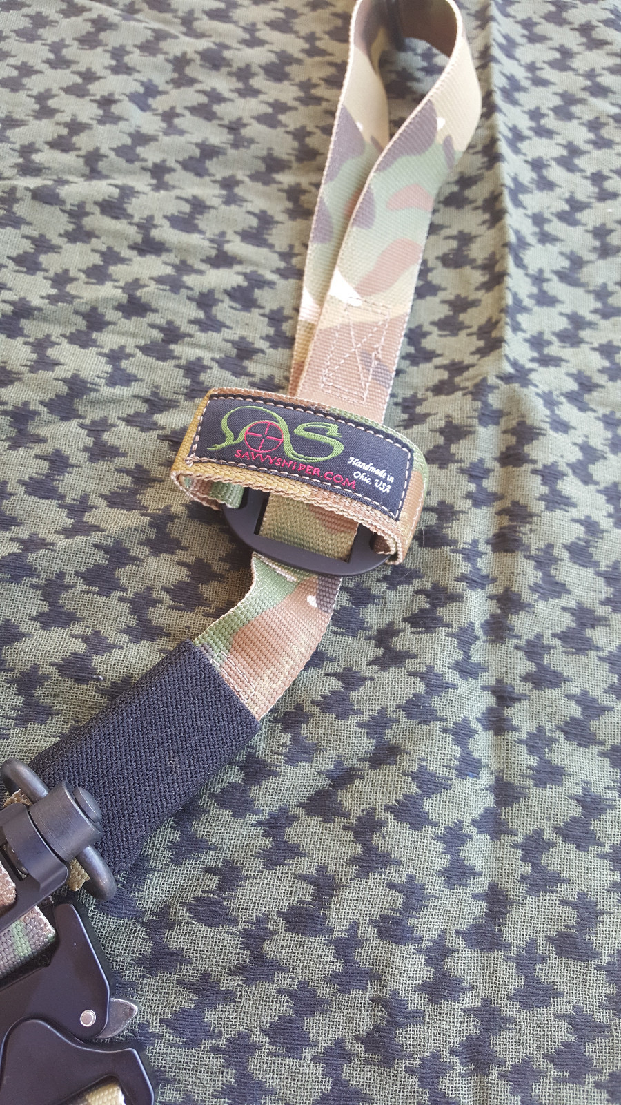 Savvy Sniper QUAD X COBRA Buckle Sling DUAL QD & DUAL HK Hook w/ MS Adapter -NEW