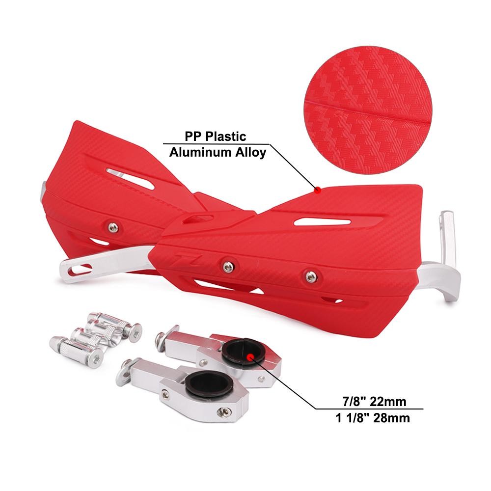 7/8'' 1 1/8'' Handguard Hand Guards Fit For Honda XR CR XL TRX CRF ATV Dirt Bike