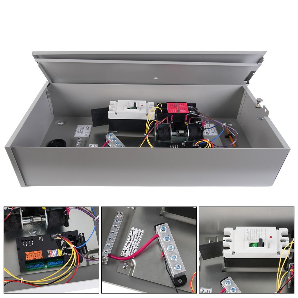 200 Amp Automatic Transfer Switch w/Power Management for Generac RXSW200A3