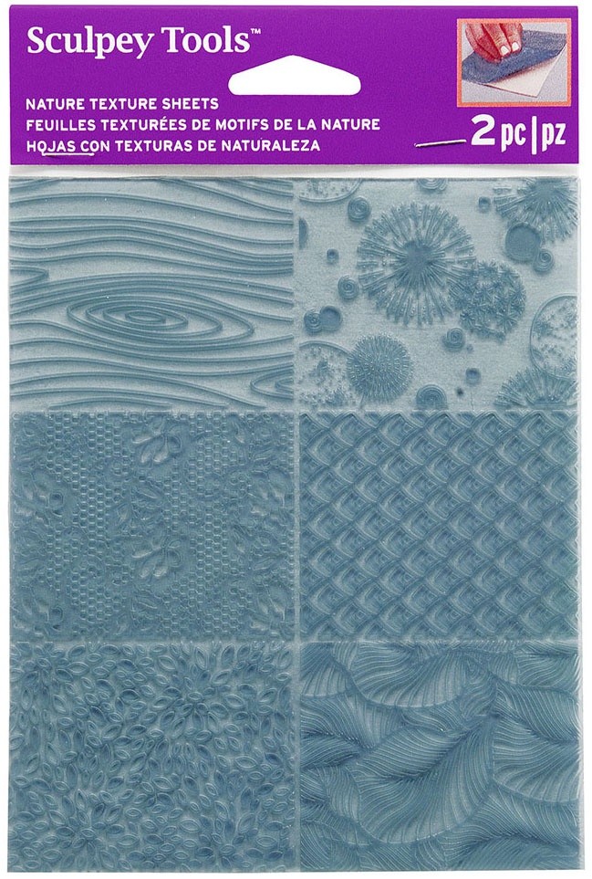Sculpey Texture Sheet-Nature