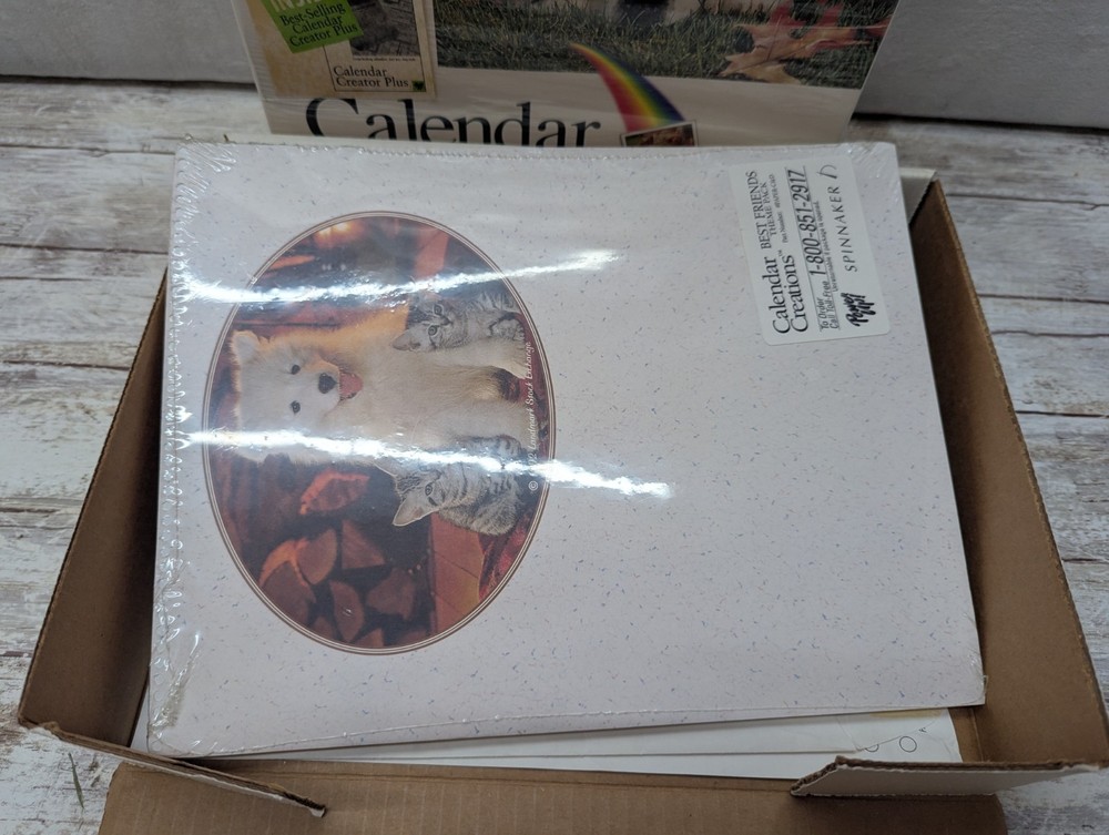 Calendar Creations Computer Software Vintage 3.5 Floppy